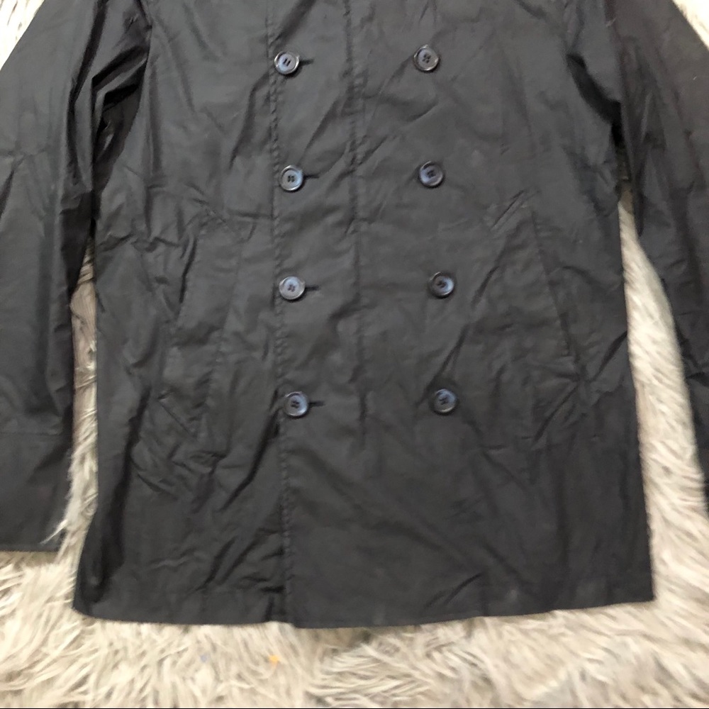 Fay Waxed Cotton Lightweight Utility Jacket Gem